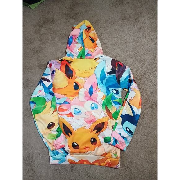Pokemon Youth XL Full Graphic Hoodie Multiple Characters - Picture 8 of 10